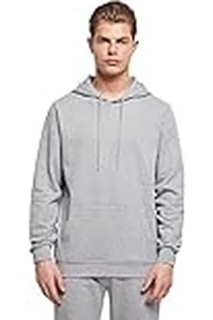 Build Your Brand Herentrui met, Heather Grey, L