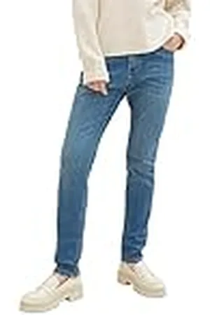 TOM TAILOR Dames Tapered Fit Jeans, , 28W x 32L