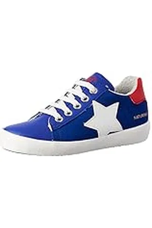 Naturino Annie Hybrid Zip gymschoenen, azure-wit-rood, 33 EU