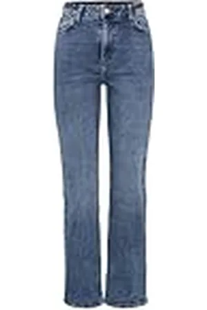 Pieces® Dames Straight Fit Jeans PCKELLY HW, , 30W / 30L