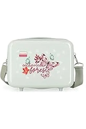 MOVOM Enchanted Forest Toilettas, aanpasbaar, , 29 x 21 x 15 cm, stijf, ABS, 9,14 l, 0,8 kg, , Verstelbare make-uptas met schouderriem