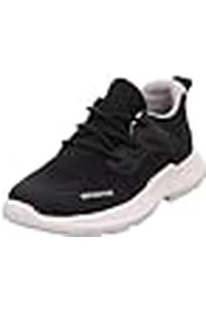 Superfit Jongens Rush sneakers, Zwart zwart lichtgrijs 00, 30 EU