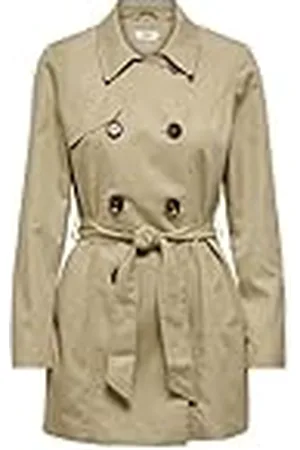 ONLY Onlvalerie Trenchcoat CC Otw regenjas voor dames, Ginger Root, S