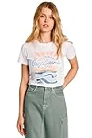 Pepe Jeans Esha T-shirt voor dames, , S