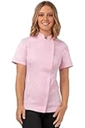 Chef Works Koksbuis Springfield Stretch Dames in Roze maat XS.