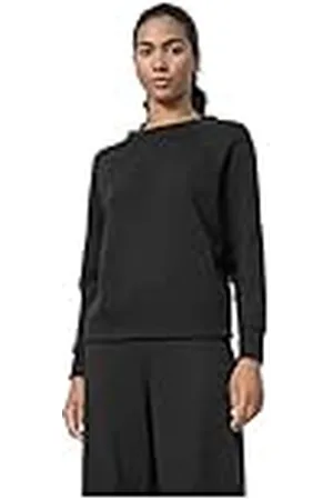 4F Sweatshirt F214 Color Deep Black, maat XS voor dames, , XS