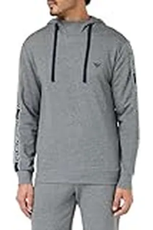 Emporio Armani Iconische Terry Hooded Sweater Lange Mouwen, , L
