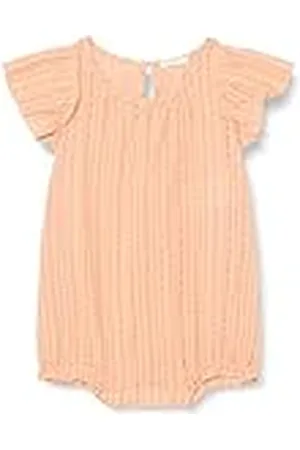 Benetton Rompertje 4UHNAT00M overall, roze zalm 74R, 74 meisjes, , 74 cm