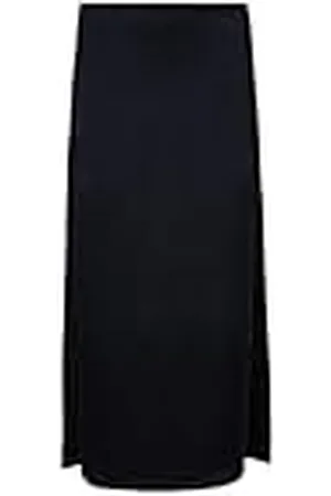 Comma, Midi-satijnen rok, , 44
