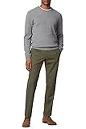 Hackett Heren trekkoord Jogger broek, groen (Olive), 30W/32L, , 30W / 32L