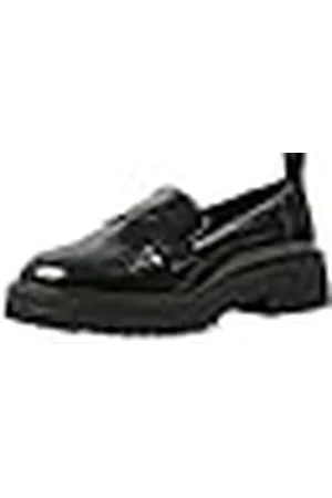 ESPRIT Modieuze Chunky Penny Loafer, 001/BLACK, 38 EU, , 38 EU