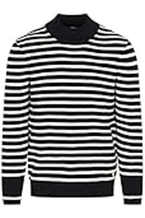 Armor.lux Armor Lux Pullover Raz van Hals, Erbe, Over, Navire/Naturel, M Heren