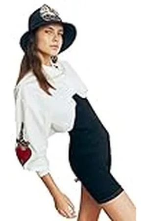 Trendyol Dames Effen Denim Jumpsuit, , 62