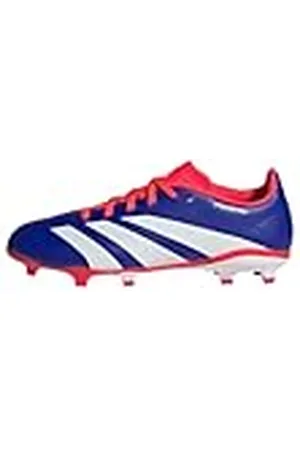 adidas League J voetbalschoenen, uniseks, stevige grondschoenen, Lucid Blauw Ftwr Wit Zonnerood, 38 2/3 EU