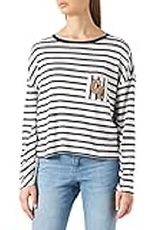 Comma, CI Dames T-shirt met lange mouwen, , 40