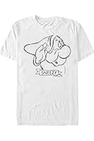 Disney Snow White - Sneezy Unisex Crew neck T-Shirt White 2XL