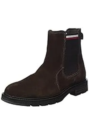 Tommy Hilfiger Heren Corpoarte Hilfiger Suede Chelsea Fm0fm04803 Outdoor Laarzen, , 41 EU