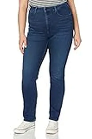 Lee Classic Straight Plus Jeans, voor dames, , 42W / 33L