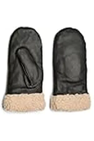 Pieces® Pcjay Leather Mittens, , S