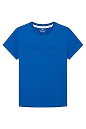 Hackett Jongen Hackett Emboss T-shirt, , 7 jaar