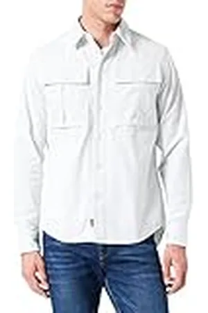 G-Star RAW Heren Unisex Submarine Regular Overhemd Shirts, Grijs (Cool Grey Gd D21986-c436-b590), S