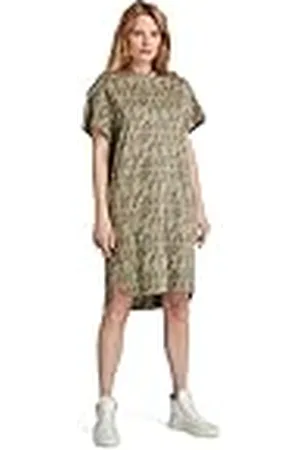 G-Star Casual jurk voor dames, bedrukt, losse T-shirt, , S