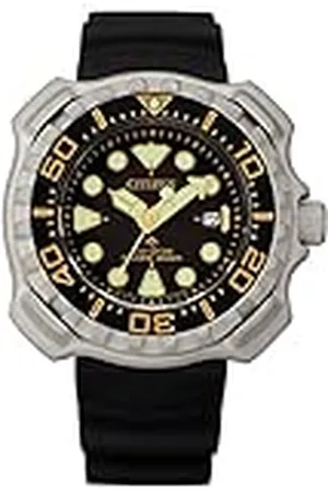 Citizen Promaster Marine Analoog Eco-Drive polshorloge met elastische band voor heren, , Eén maat, Riemen.
