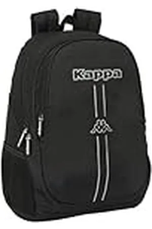 Safta Kappa Dark Schoolrugzak voor kinderen, ideaal voor kinderen van verschillende leeftijden, comfortabel en veelzijdig, kwaliteit en duurzaamheid, 32 x 16 x 44 cm, , M, Casual