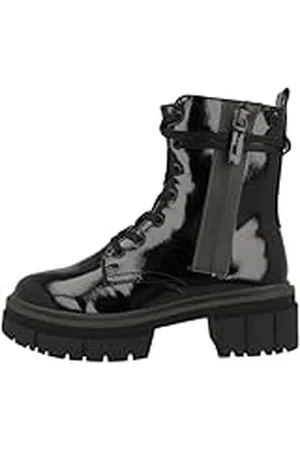 QS by s.Oliver Dames 5-5-25208-29 enkellaarsjes, zwart patent, 40 EU