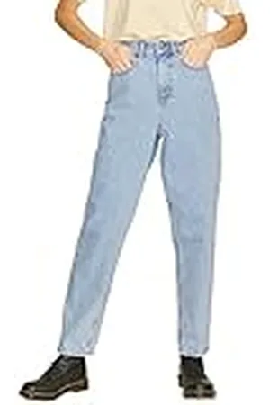 JACK & JONES JJXX JXLISBON MOM HW CRE4003 Heren Jeans, Light Blue Denim, 28/32