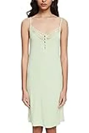 ESPRIT Dames Seasonal Lace Mo Nw Cve Chemise nachthemd, , 34
