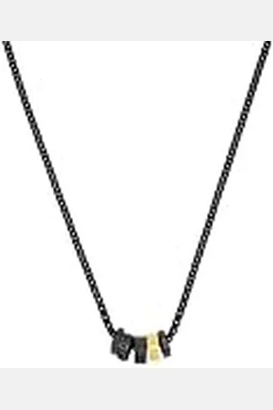 QS by s.Oliver Ketting met hanger van roestvrij staal voor heren, 50+5 cm, tweekleurig, geleverd in geschenkverpakking, 2034952