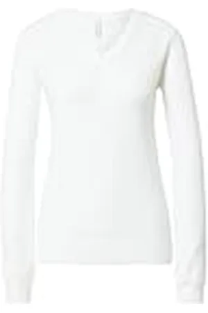 soyaconcept Womens SC-Blissa 14 Basic V-hals gebreide trui, offwhite, XS