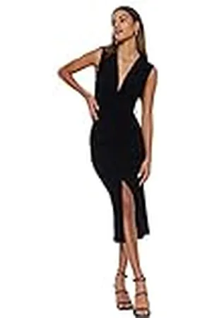 Trendyol Dames Midi Bodycon Slim fit gebreide jurk, , M, , M