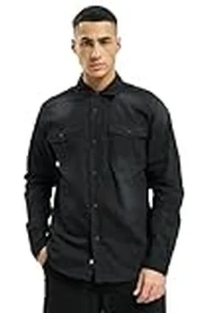 Brandit Hardee Denim Shirt Heren Jeans Shirt, , S