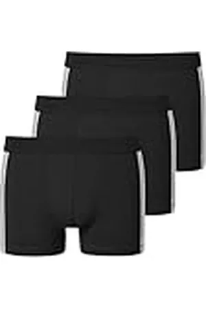 Schiesser Herren 3 PACK Shorts Softbund und Streifen Bio Baumwolle - 95/5 Organic
