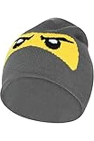 LEGO Wear Ninjago Muts Jongen-LWALEX 603 muts, grijs, normaal kinderen, uniseks, , Taille unique