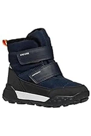 Geox J TREKKYUP BOY B ABX sneeuwlaars, marine/zwart, 2 UK, , 2 UK