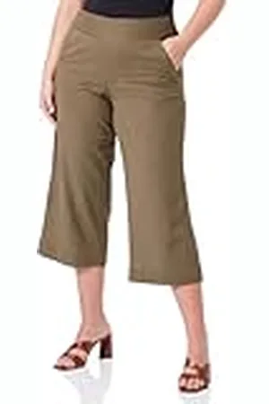 Kaffe Casual broek voor dames, korte lengte, rechte pijpen, , 46