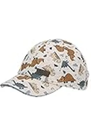 Sterntaler Cap Dinolo honkbalpet, zilver, 45 jongens
