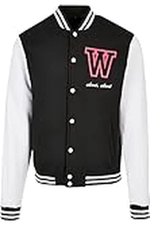 Mister Tee Wonderful College Jacket Blk/Wht XL Jas, Heren, , XL