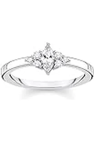 Thomas Sabo Ring vintage witte stenen zilver 925 sterling zilver TR2325-051-14-50