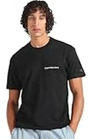 Calvin Klein Jeans Heren Institutioneel T-shirt S/S gebreide tops, ., S