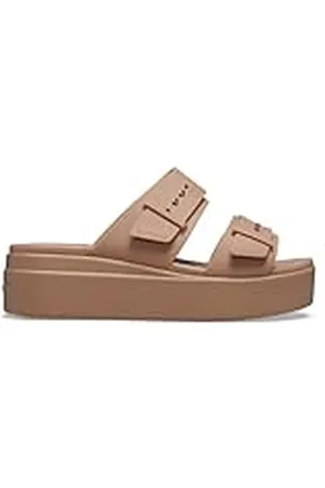 Crocs Brooklyn Buckle Low Wedge Damessandalen, , 41/42 EU