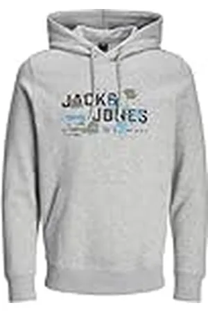 JACK & JONES Jcooutdoor Logo Sweat Hood Sn, , L
