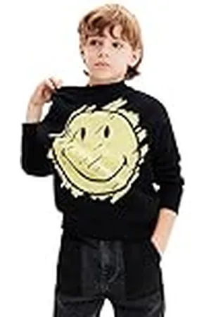Desigual JERS_Angus Smiley Cardigan Sweater voor jongens, , M