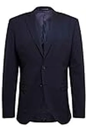 SELECTED SLHSLIM-MYLOLOGAN Black Suit B, , 44