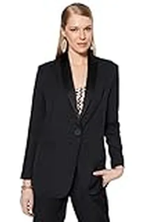 Trendyol Vrouwen Vrouw Oversize Double-Breasted Sjaal Kraag Geweven Jas Bovenkleding, , 34, , 60