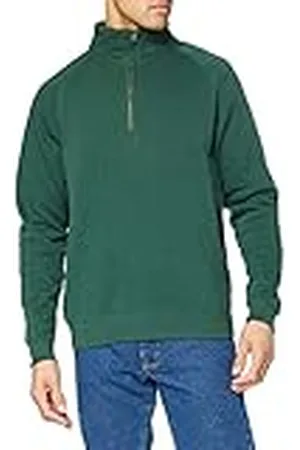 Fruit Of The Loom Sweatshirt voor heren, Groen (Bottle Green), L/Tall