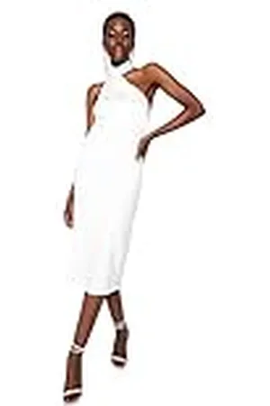 Trendyol Vrouwen Midi Bodycon Getailleerde Geweven Jurk, ,36, , 62